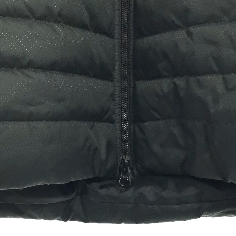 未使用 プーマ ロゴ刺繍 パッデド コート M ブラック PUMA 中綿 スポーツウェア レディース