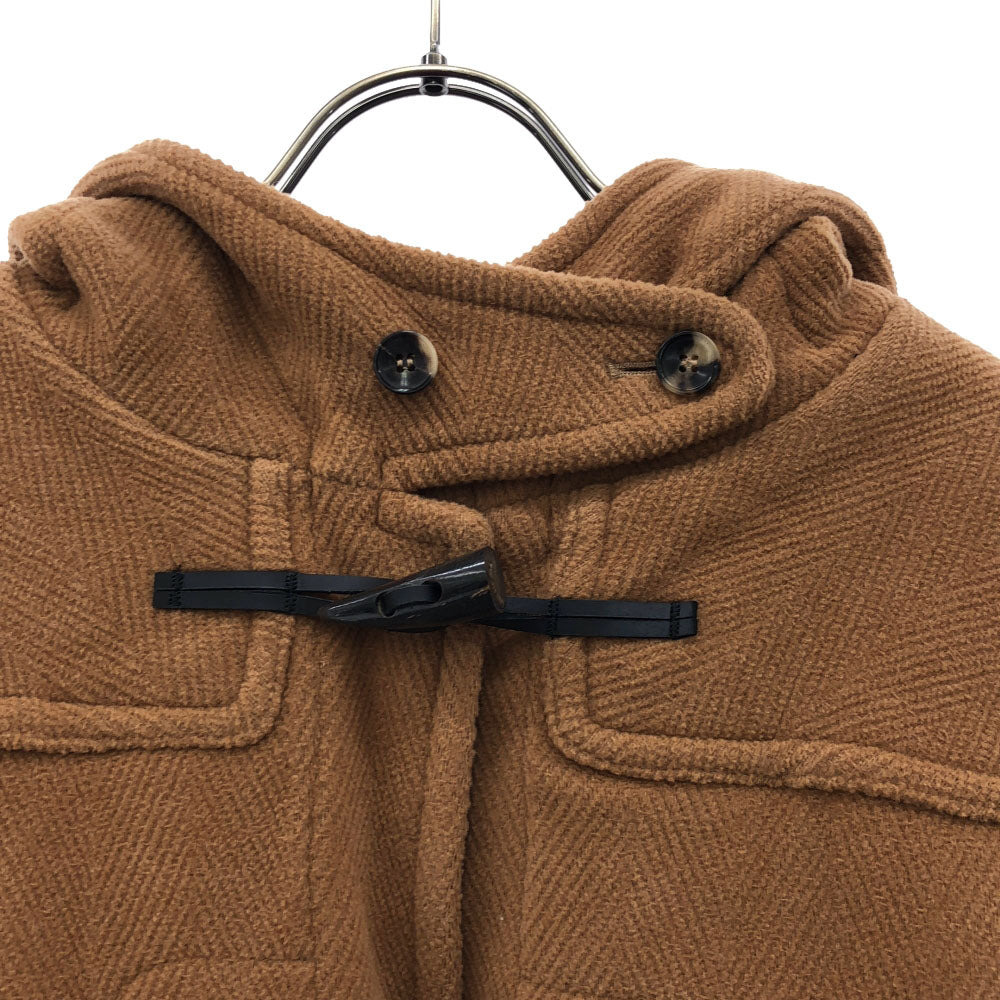 GRENFELL グレンフェル 英国製 ウールブレンド ダッフルコート 38 ブラウン系 レディース