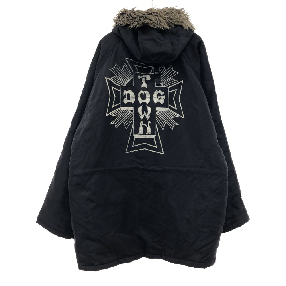 DOGTOWN ドッグタウン フード付 中綿コート X-LARGE ブラック メンズ