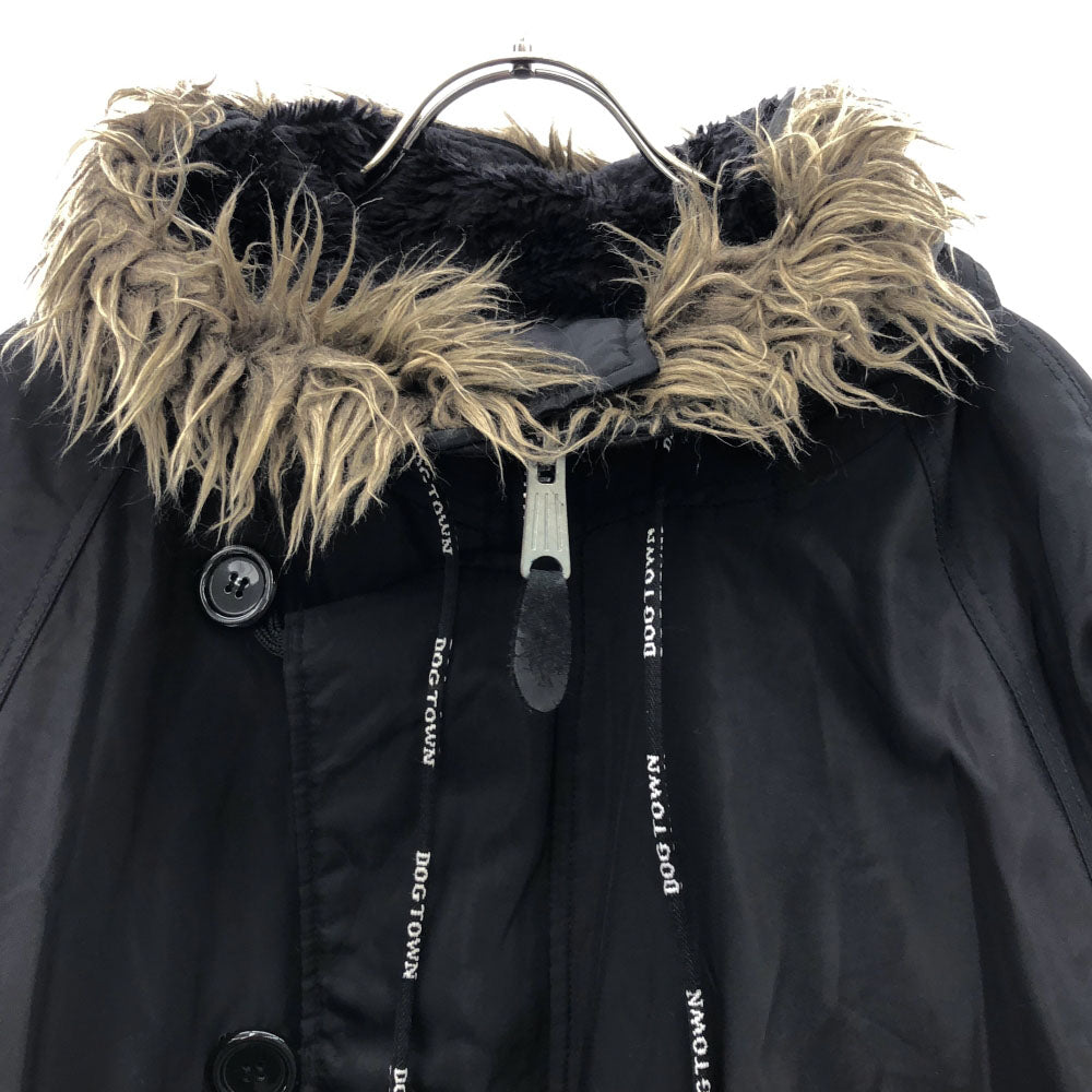 DOGTOWN ドッグタウン フード付 中綿コート X-LARGE ブラック メンズ