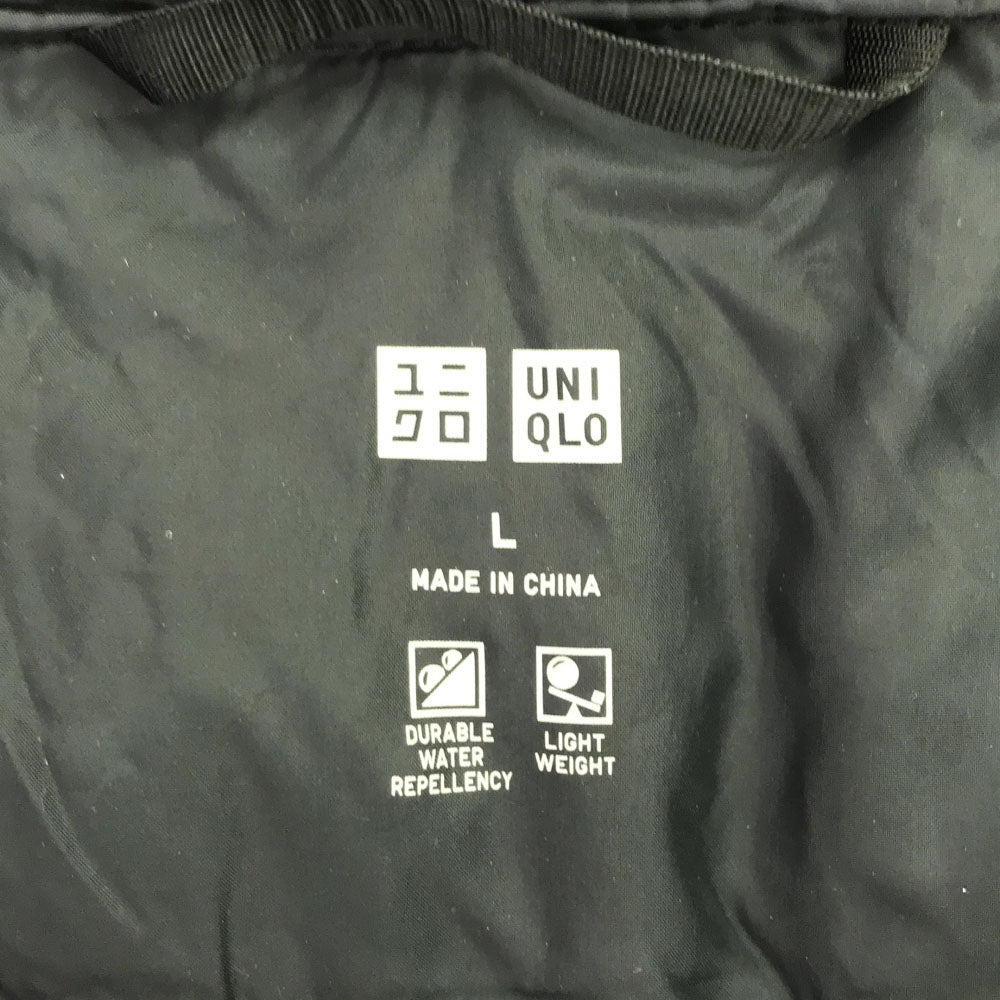 UNIQLO ユニクロ シームレス フーディー ダウンジャケット L ブラック レディース