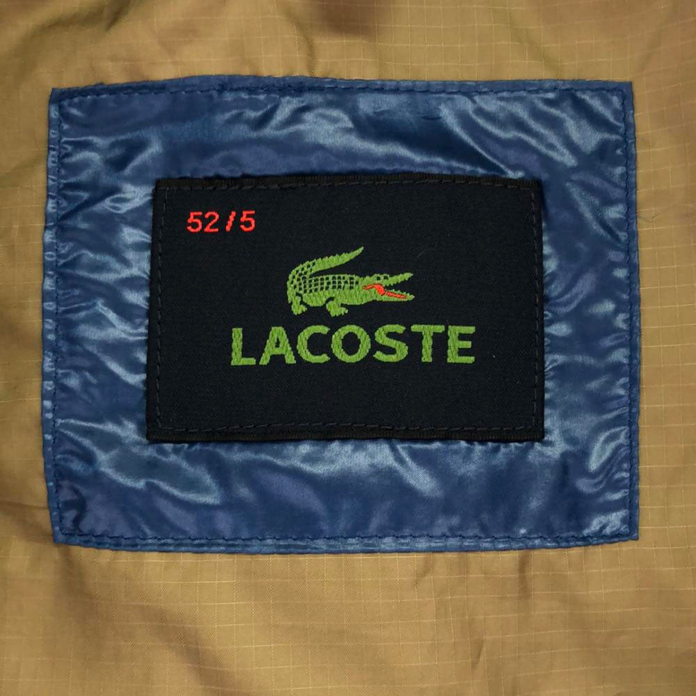 LACOSTE ラコステ ダウンジャケット 52/5 ブルー メンズ