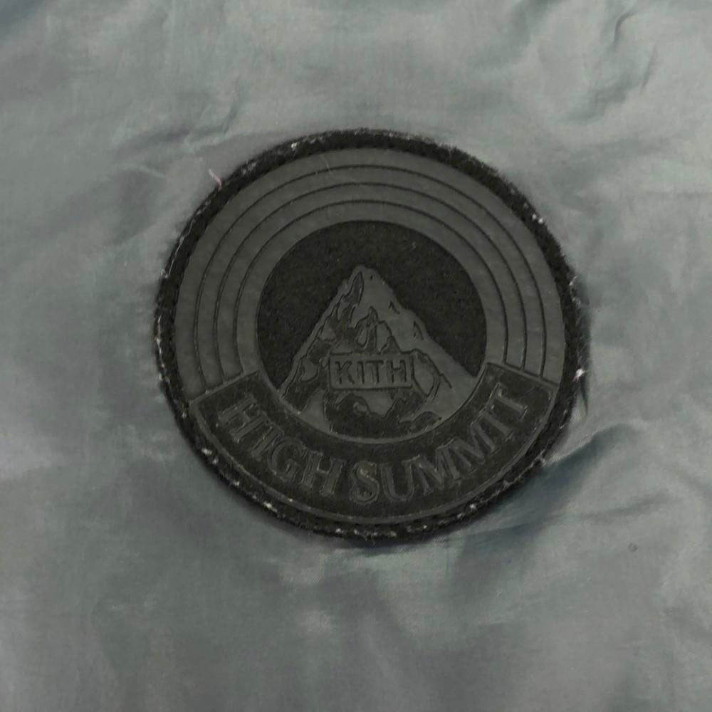 KITH キス スタンドカラー ダウンジャケット S グレー メンズ