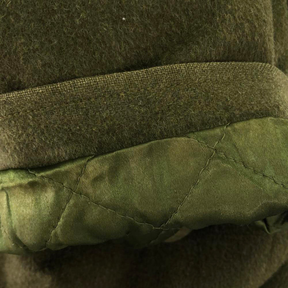 Bruno Magli ブルーノマリ イタリア製 ワッペン ウールジャケット M カーキ系 レディース