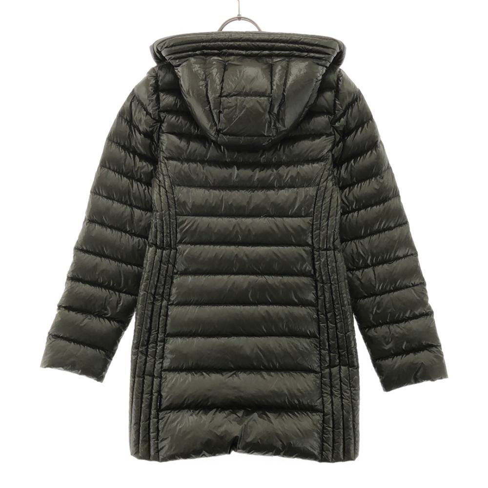 Allegri アレグリ 三陽商会 ライト ダウンコート 38 カーキ系 ダブルファスナー レディース