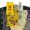 未使用 リーバイスプレミアム LEGO 501 レゴブロック ストレートデニムパンツ w36 LEVI'S PREMIUM ビッグE レゴ レゴブロック付き タグ付き ボタンフライ メンズ