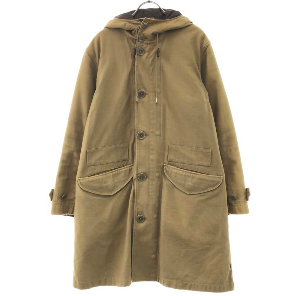 OLD JOE & CO. オールドジョーアンドコー 日本製 ミリタリーコート 36 カーキ 中綿ライナー付き メンズ
