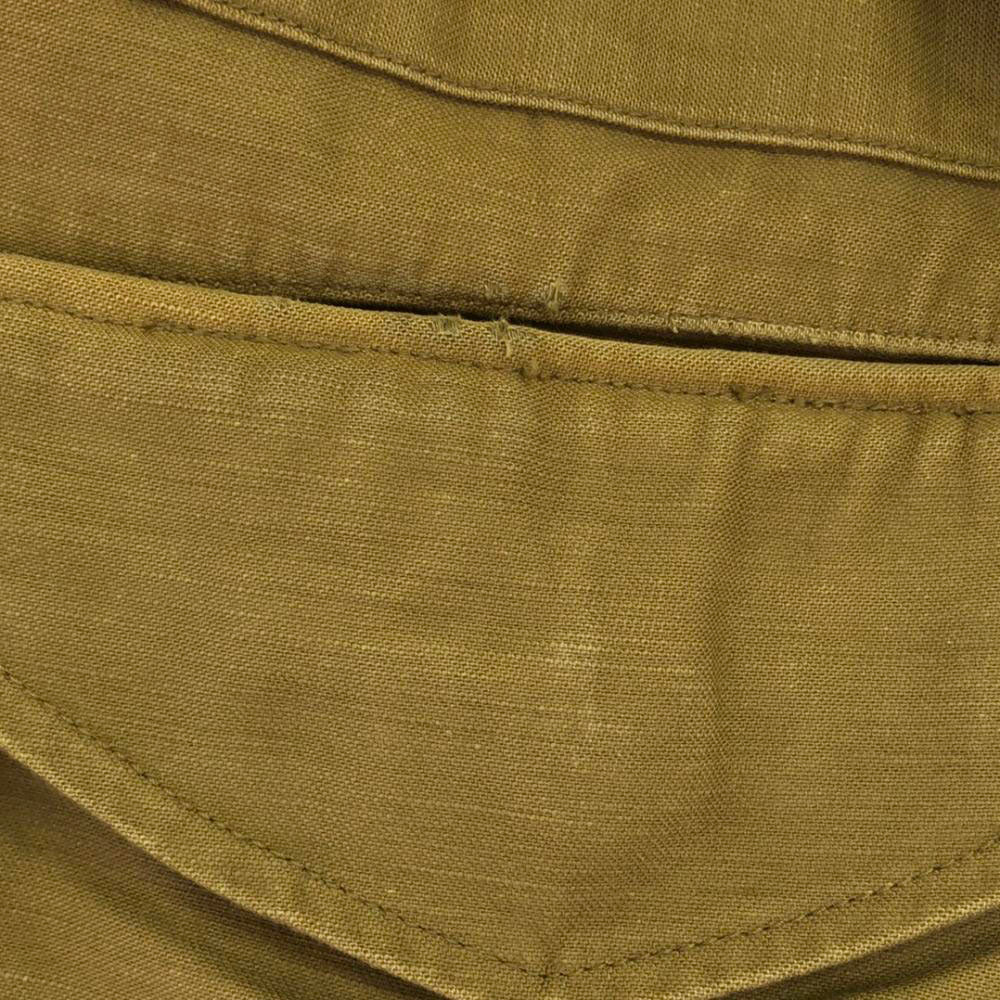 OLD JOE & CO. オールドジョーアンドコー 日本製 ミリタリーコート 36 カーキ 中綿ライナー付き メンズ