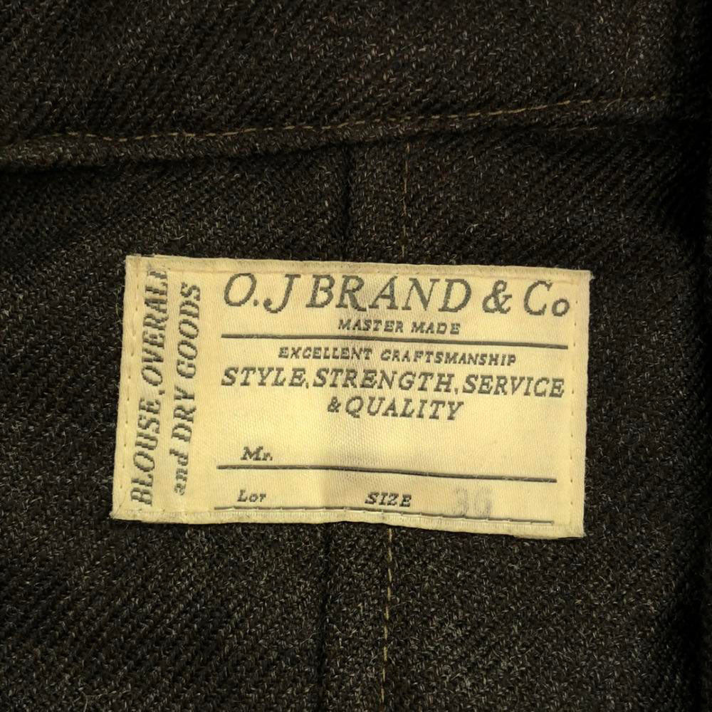 OLD JOE & CO. オールドジョーアンドコー 日本製 ミリタリーコート 36 カーキ 中綿ライナー付き メンズ