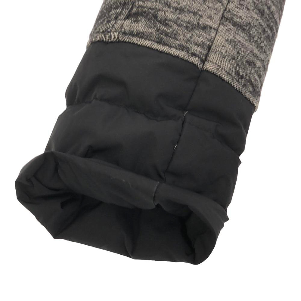 Allegri アレグリ 三陽商会 リバーシブル ダウンジャケット 38 グレー×ブラック ダブルファスナー レディース