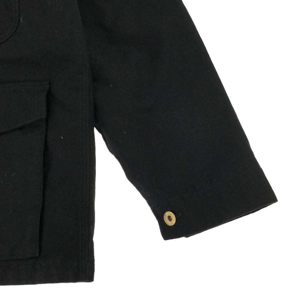 UNIVERSAL OVERALL ユニバーサルオーバーオール コットン ワークジャケット L ブラック メンズ