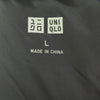 ユニクロ フード付き シームレス ダウンジャケット L グレー UNIQLO メンズ