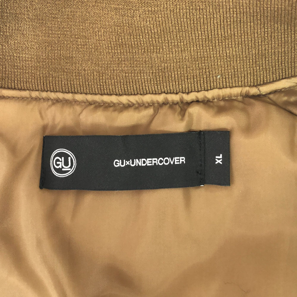 ジーユー アンダーカバー コラボ ジップ ブルゾン XL ブラウン GU UNDERCOVER メンズ