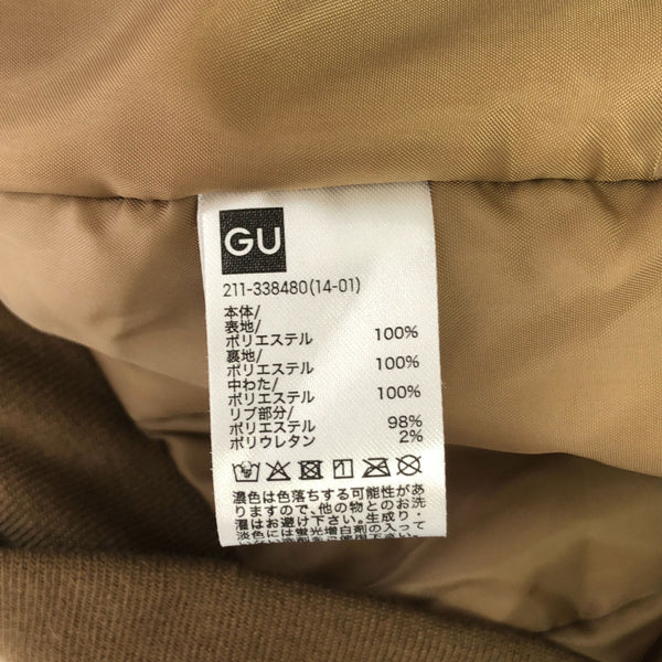 ジーユー アンダーカバー コラボ ジップ ブルゾン XL ブラウン GU UNDERCOVER メンズ