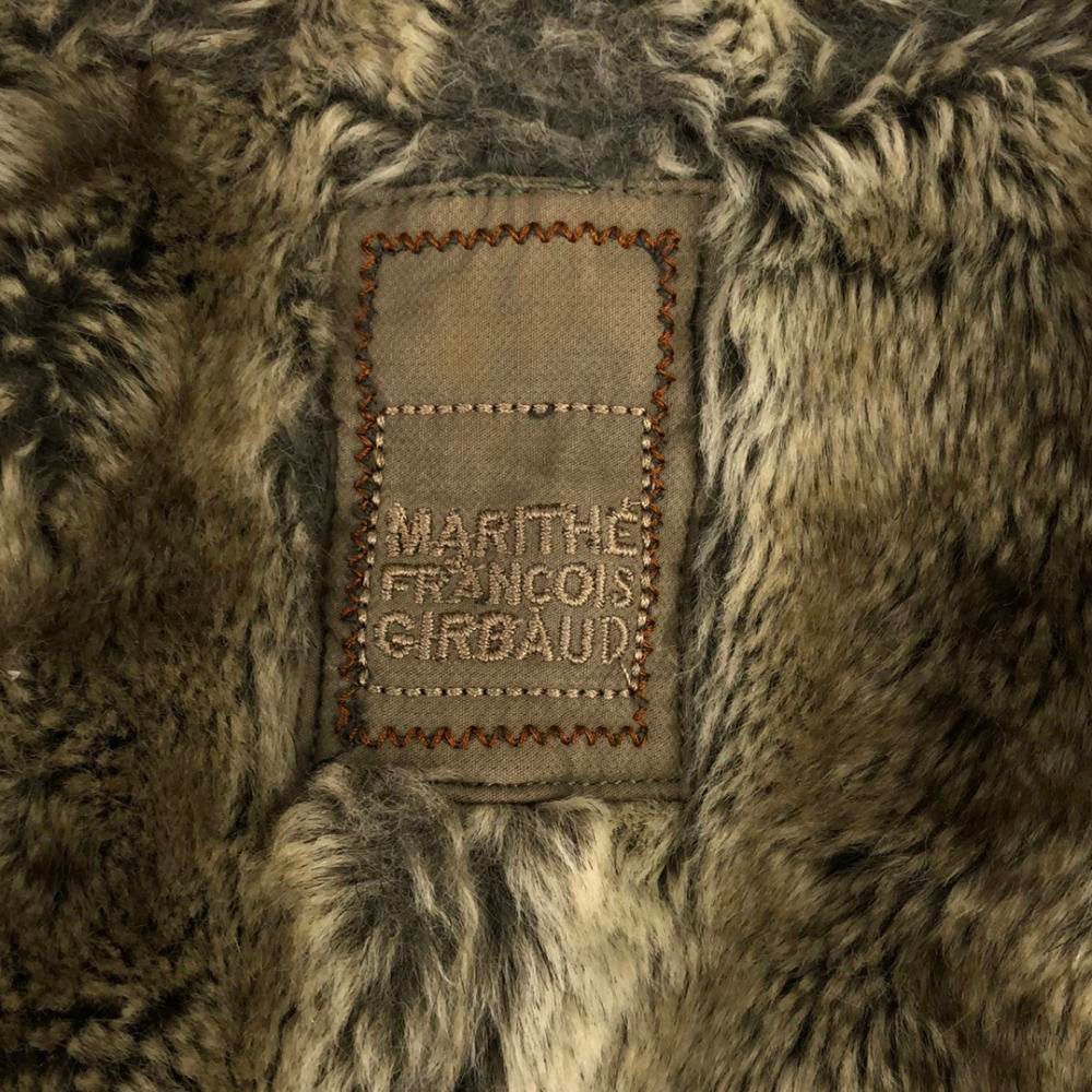 MARITHE + FRANCOIS GIRBAUD マリテフランソワジルボー ロングコート 27 カーキ系 レディース