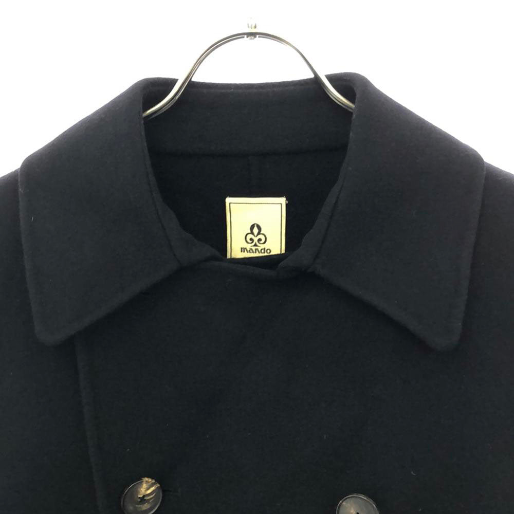 Mando マンド ウールコート 38 ブラック メンズ