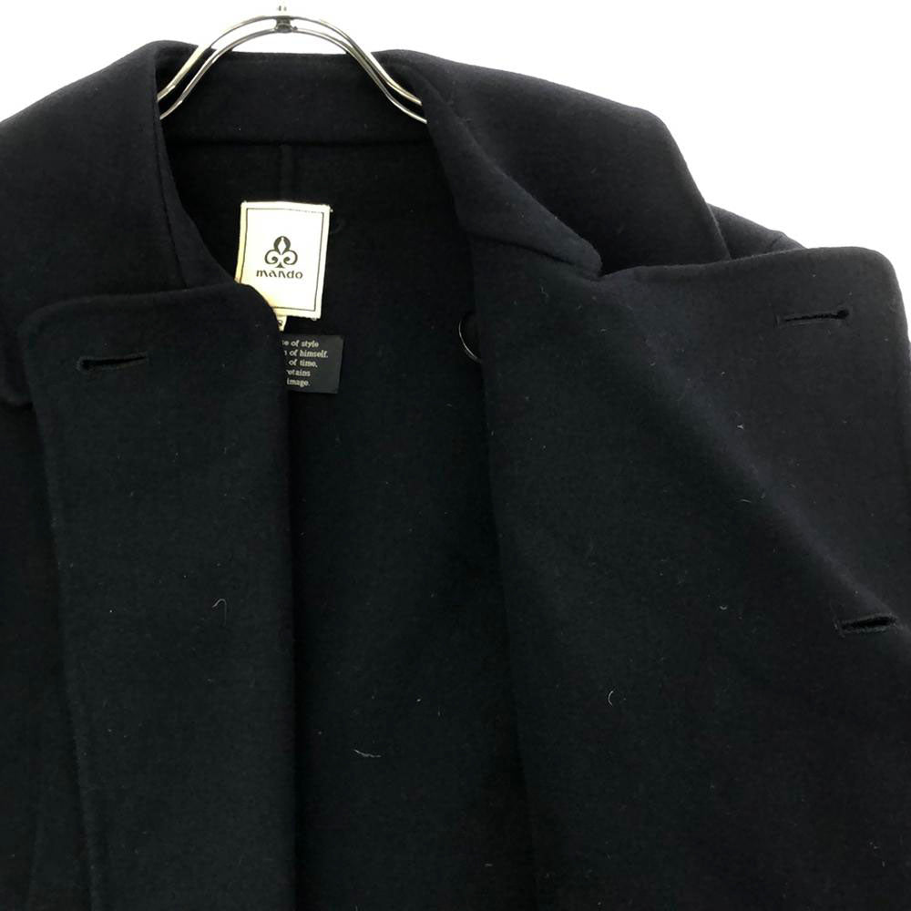 Mando マンド ウールコート 38 ブラック メンズ