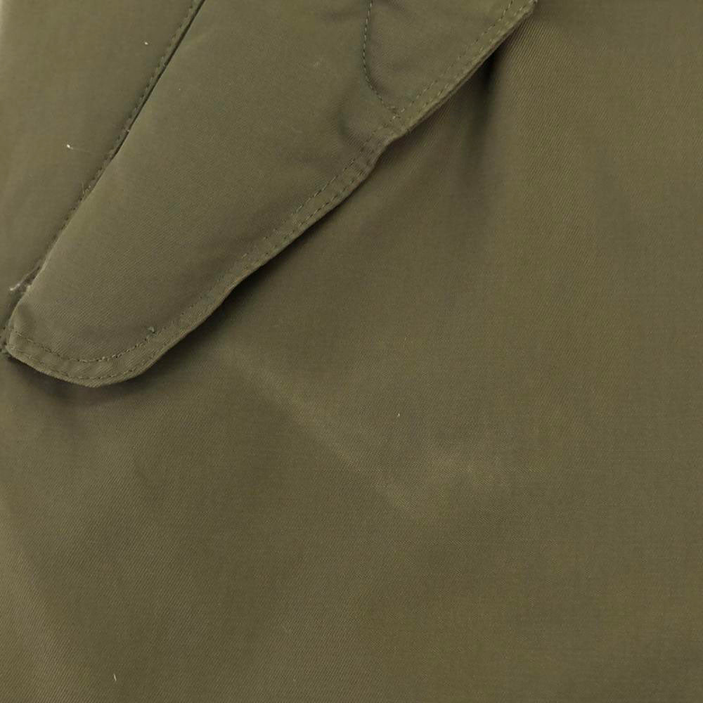 nano universe ナノユニバース 西川ダウン ダウンコート 36 カーキ レディース