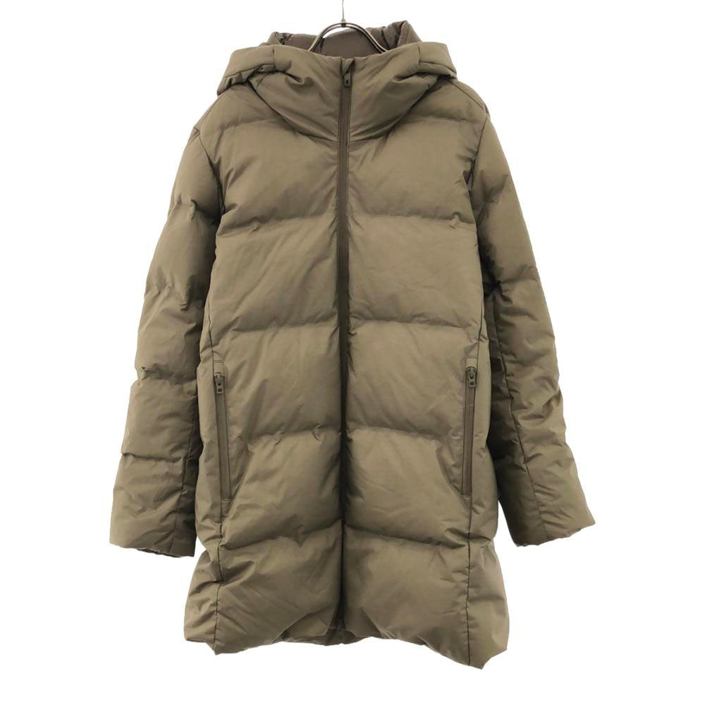 UNIQLO ユニクロ シームレス ダウンコート S ベージュ メンズ