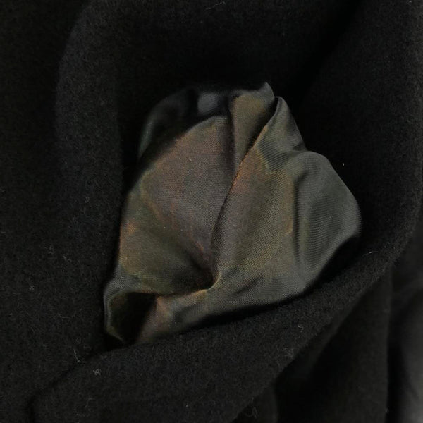 イヴサンローラン 90s ウール オールド ステンカラーコート S ブラック  