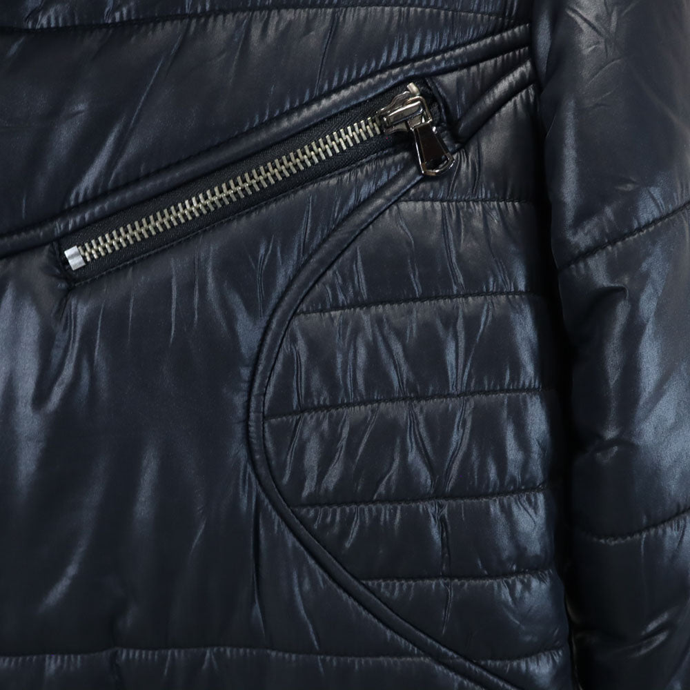 DIESEL ディーゼル 中綿 ライダースジャケット XS ブラック レディース