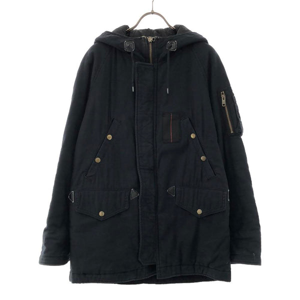 アヴィレックス Ungrid別注 ミリタリージャケット M ブラック AVIREX  