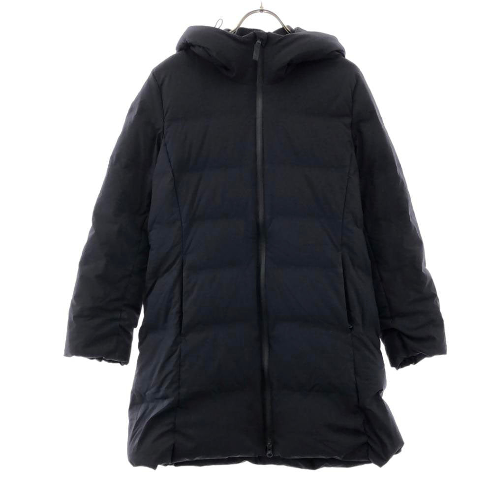 UNIQLO ユニクロ シームレスダウンショート コート S ネイビー レディース