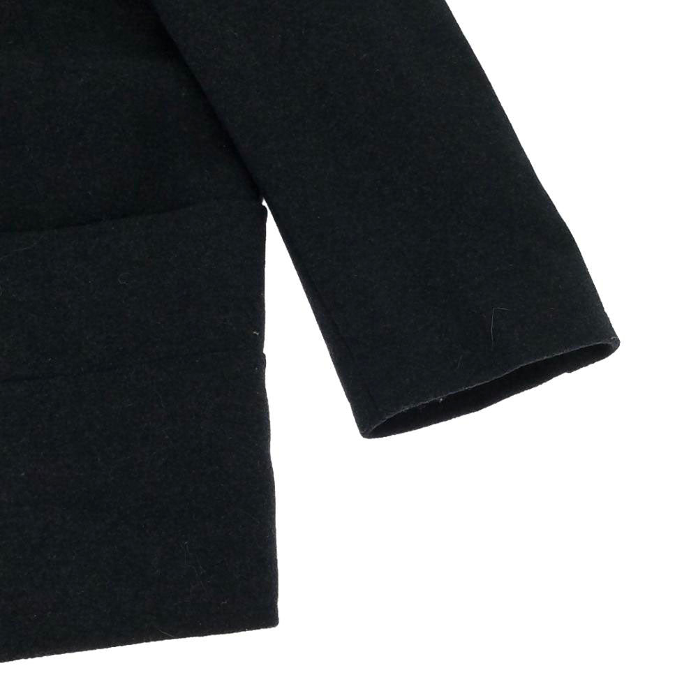 未使用 UNIQLO ユニクロ ショート コート S ブラック ダブルボタン タグ付き レディース