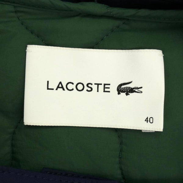 ラコステライナー付きモッズコートネイビー36