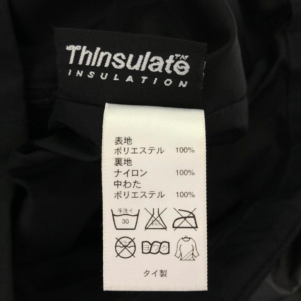 L.L.Bean エルエルビーン ノーカラーコート L ブラック ライナー付き レディース