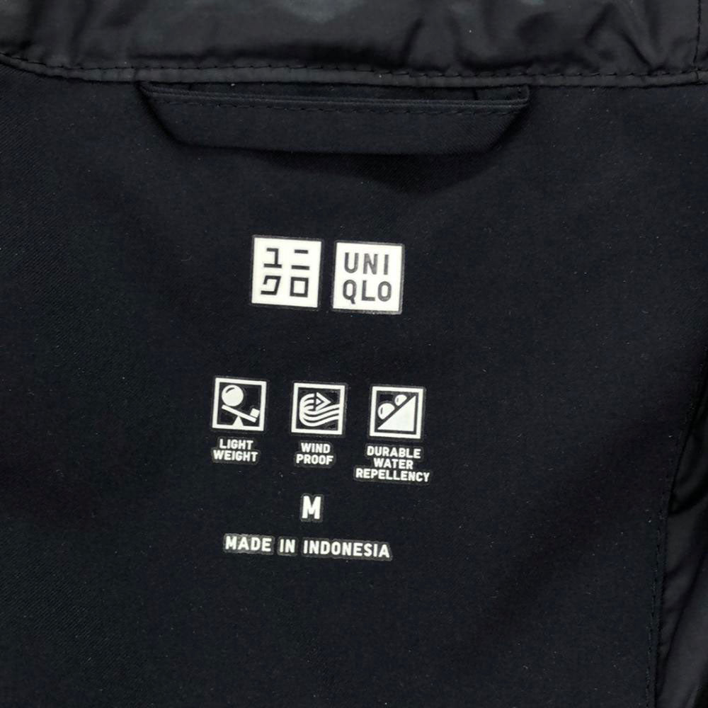 ユニクロ ダウンコート M ネイビー UNIQLO レディース