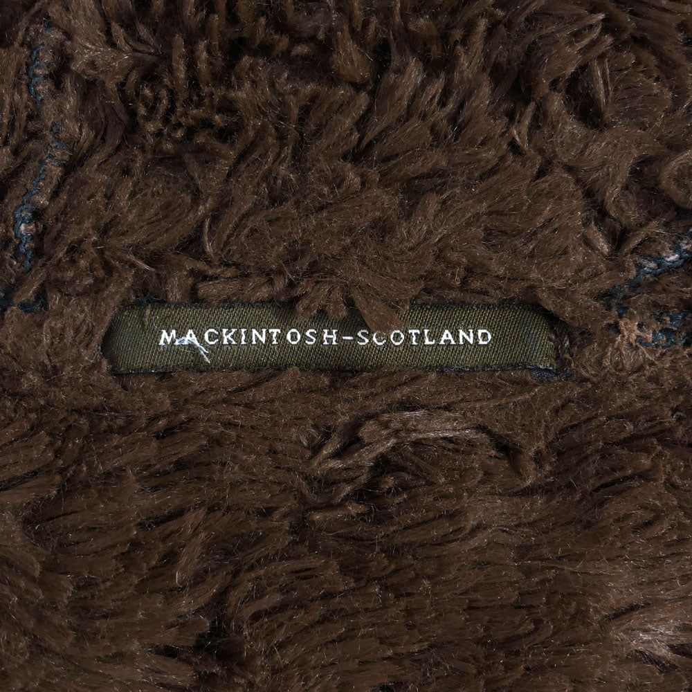 MACKINTOSH SCOTLAND マッキントッシュスコットランド 英国製 キルティングジャケット 38 ブラウン 裏ボア レディース