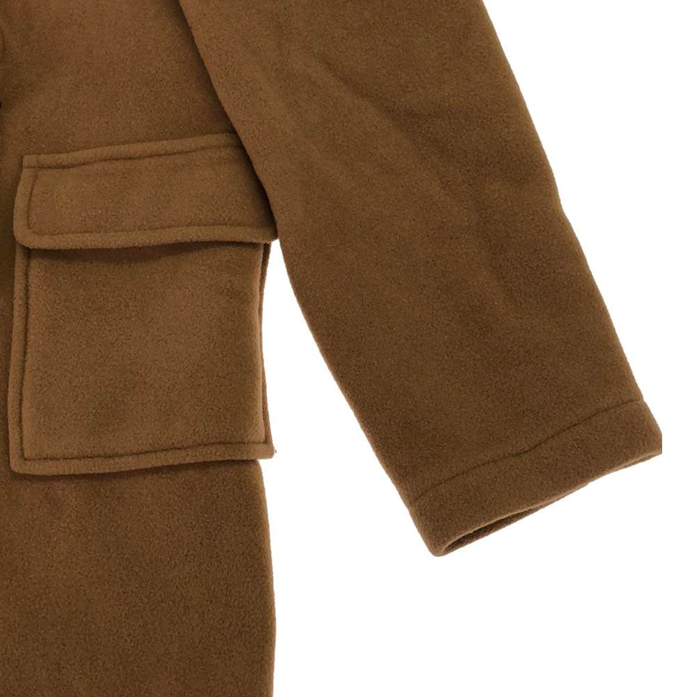 Gloverall グローバーオール 英国製 ウールブレンド ダッフルコート 9YEARS 134cms キャメル 裏チェック キッズ