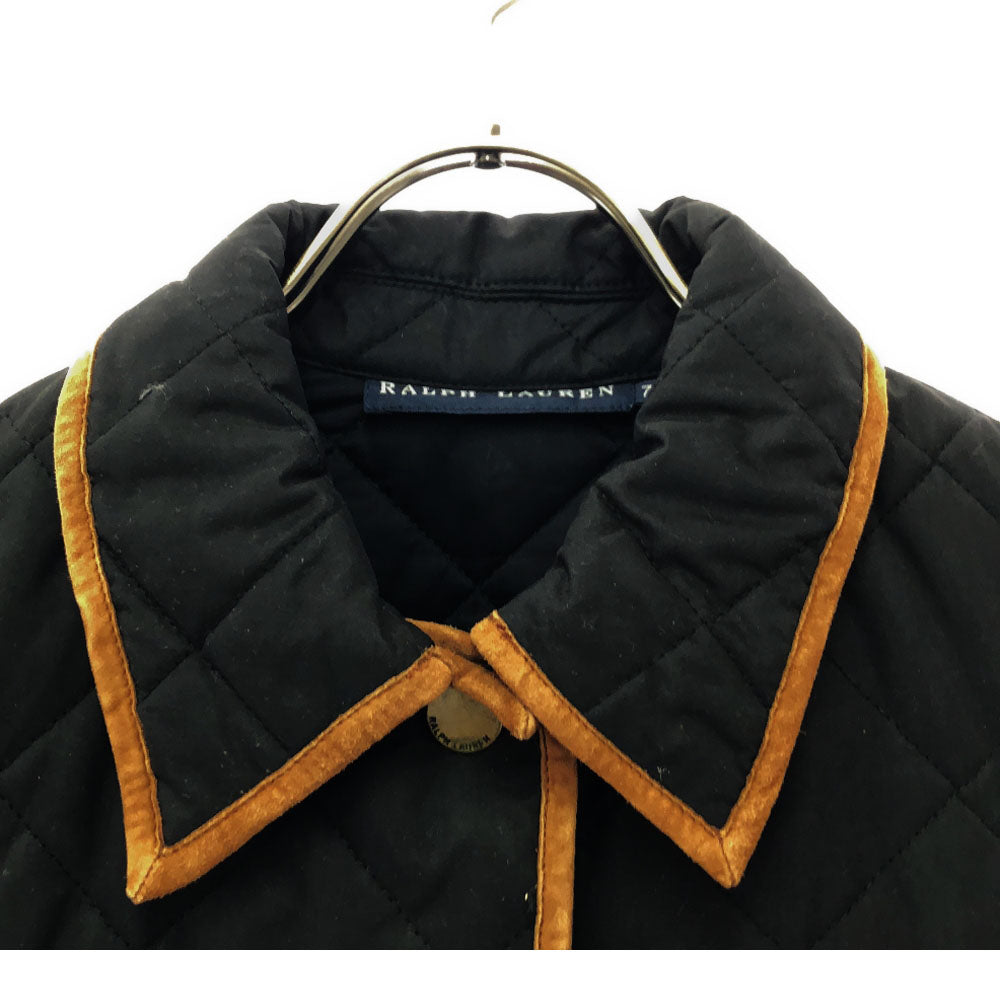 RALPH LAUREN ラルフローレン キルティングコート 7 ブラック レディース