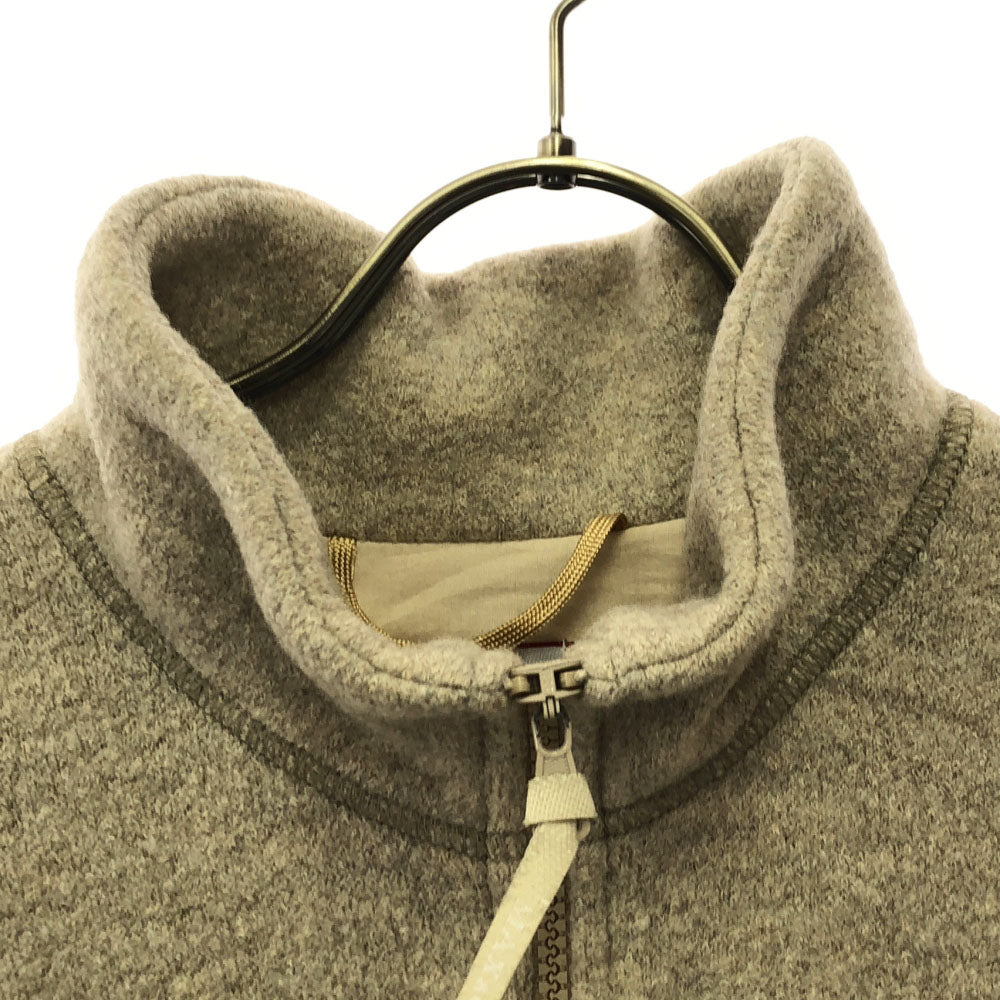 MAX&CO マックスアンドコー イタリア製 ウール ジップ コート 38 ライトベージュ 圧縮ウール レディース