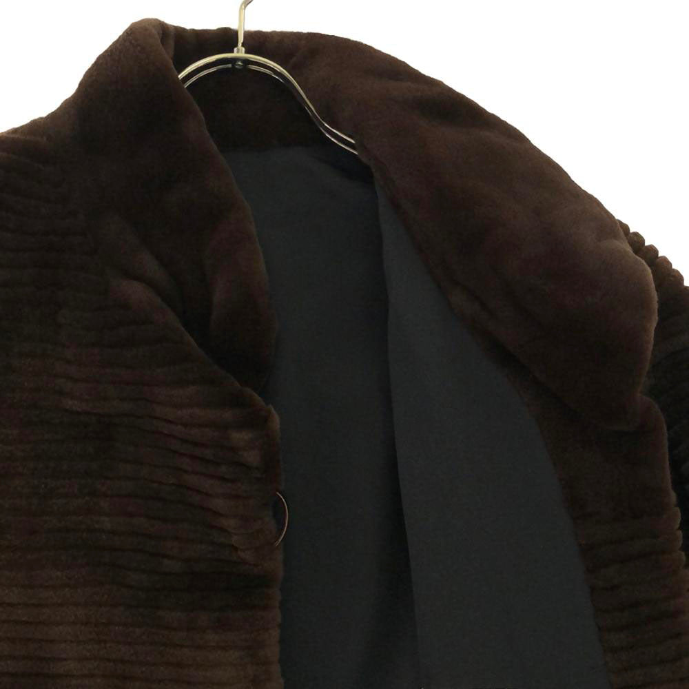 SAGA MINK サガミンク ファーコート F ブラウン 毛皮 レディース