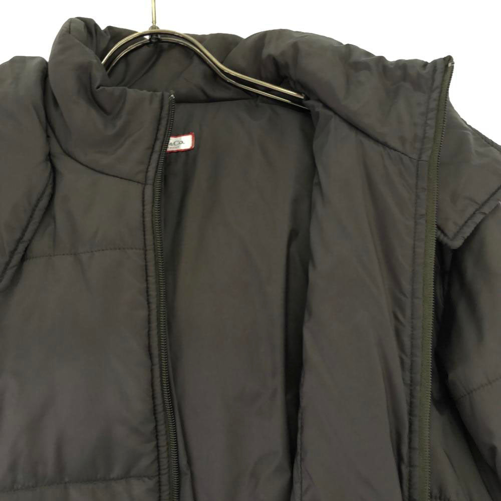 MAX&CO マックスアンドコー フーディー 中綿コート 36 グレー ダブルジップ レディース