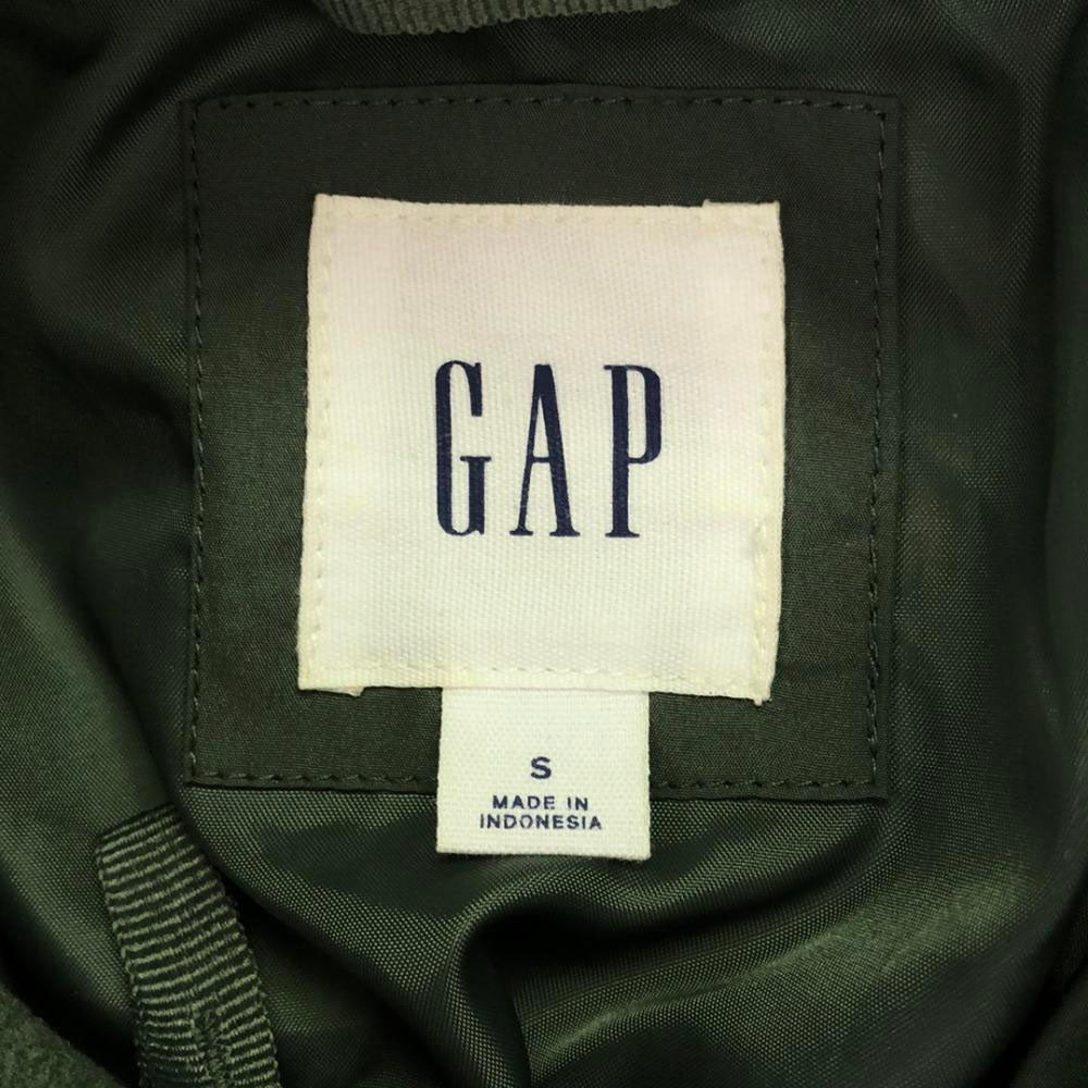 GAP ギャップ 中綿ジャケット S グリーン系 レディース