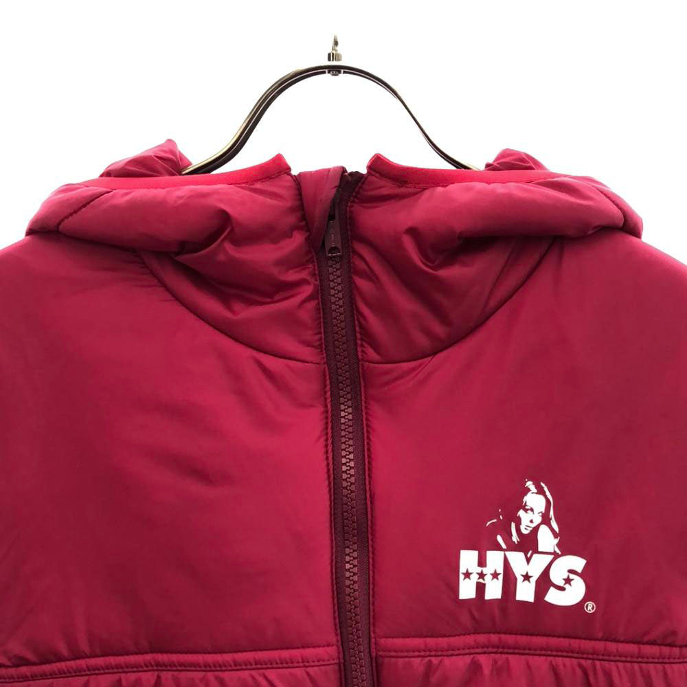 HYSTERIC GLAMOUR ヒステリックグラマー 日本製 プリマロフト プリント 中綿ジャケット S ピンク レディース