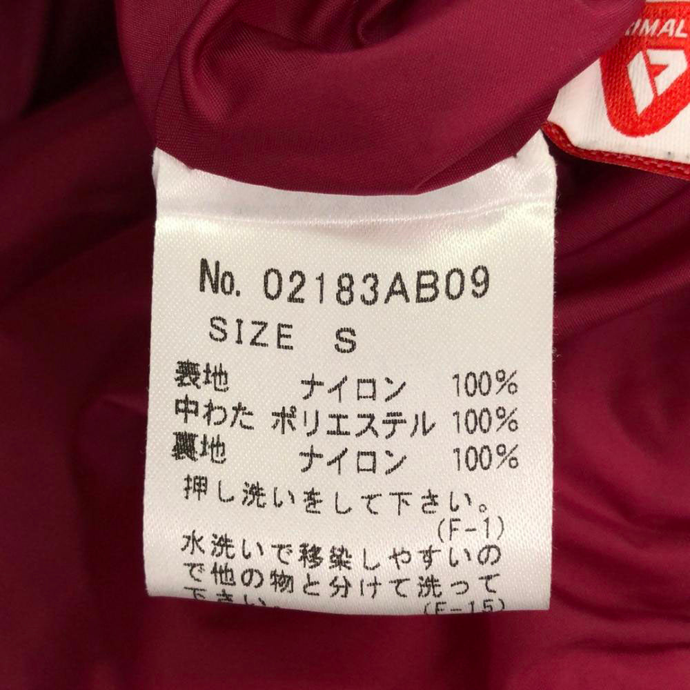 HYSTERIC GLAMOUR ヒステリックグラマー 日本製 プリマロフト プリント 中綿ジャケット S ピンク レディース