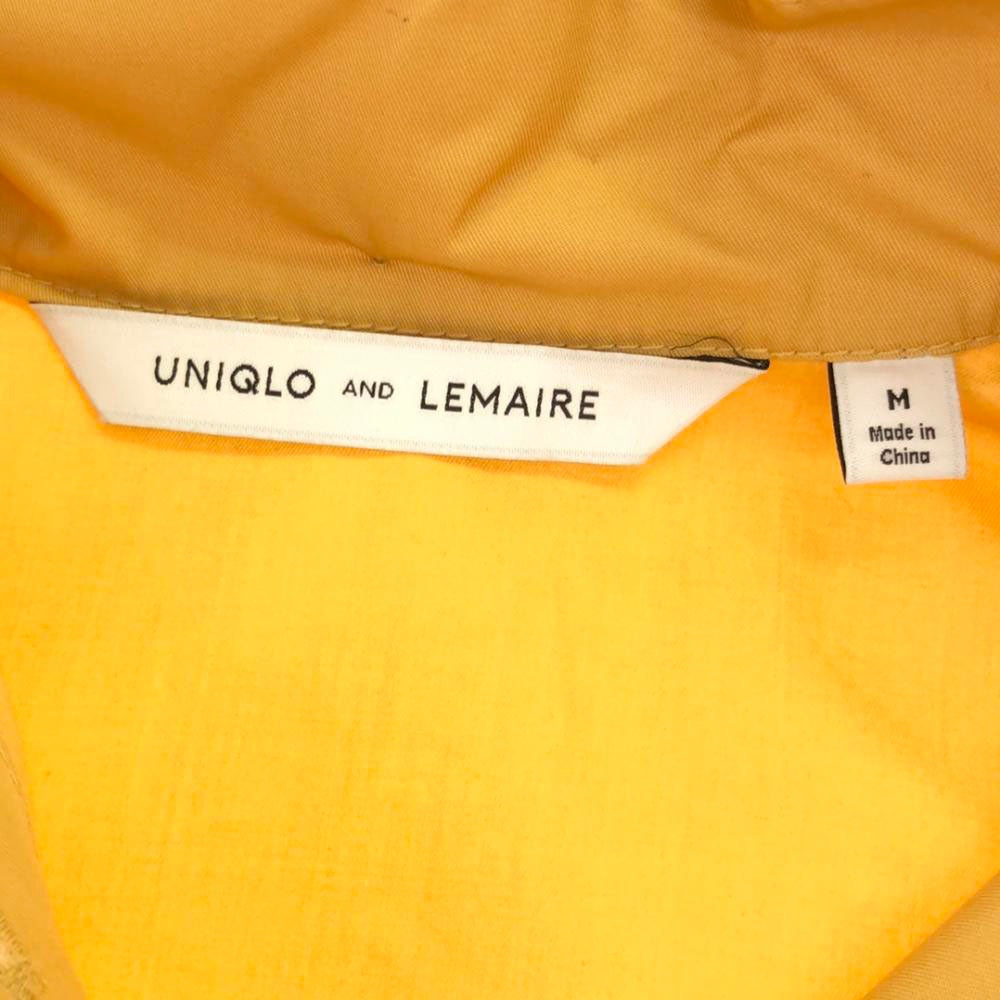 ユニクロアンドルメール 未使用 ポンチョ M イエロー系 UNIQLO AND  LEMAIRE ケープ タグ付き レディース