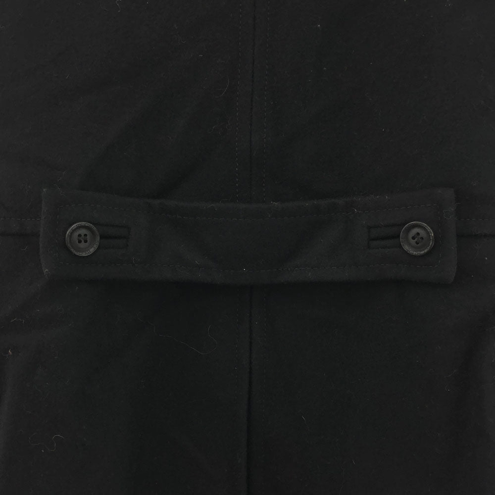 SEE BY CHLOE シーバイクロエ ウールブレンド ピーコート 38 ブラック レディース