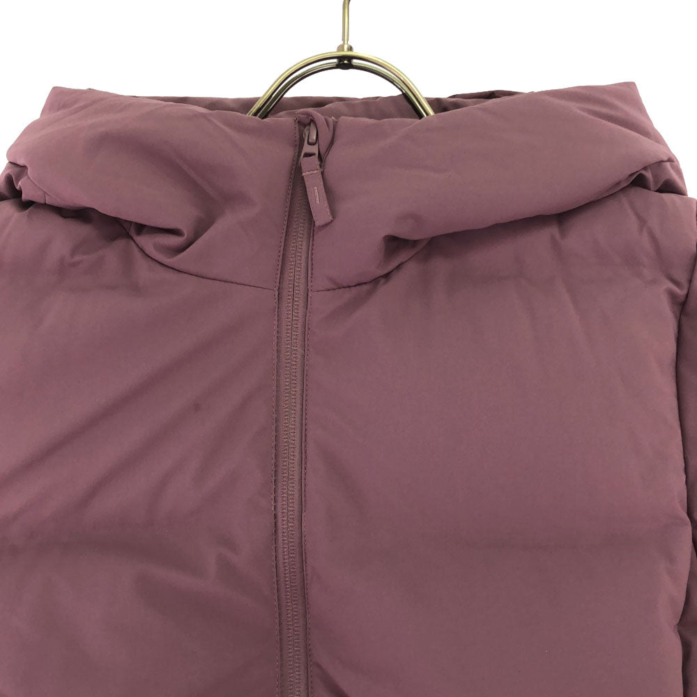 UNIQLO ユニクロ シームレスダウンショート コート L パープル系