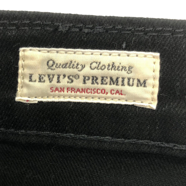 未使用 リーバイスプレミアム 511 デニムパンツ w30 ブラック LEVI'S PREMIUM タグ付き ジーンズ メンズ