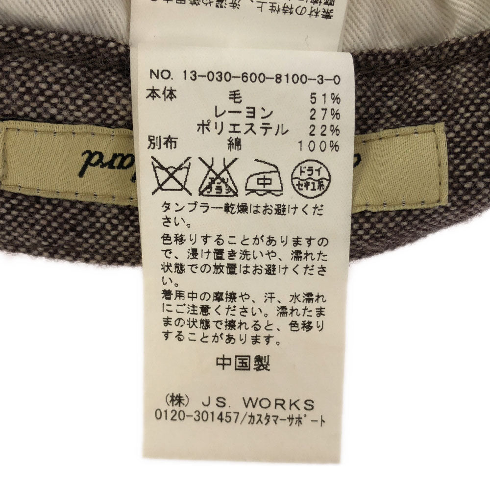 ジャーナルスタンダード ウールパンツ S ブラウン系 JOURNAL STANDARD メンズ