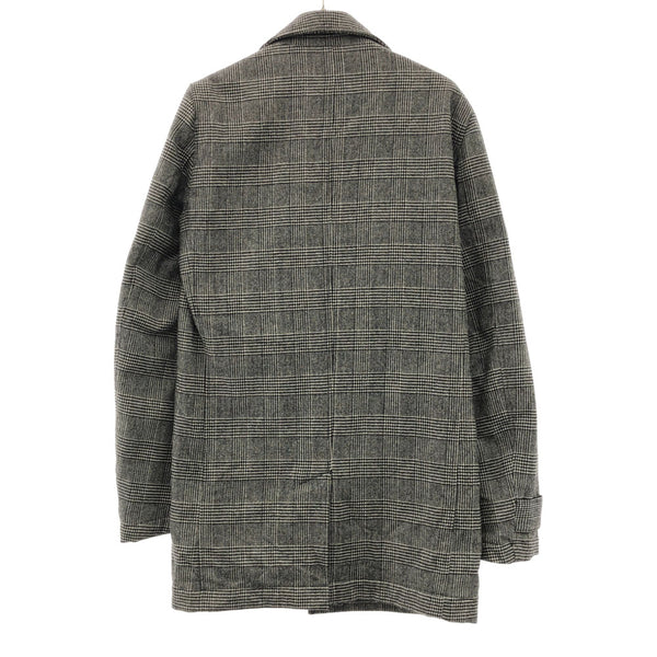 グラム 日本製 チェック柄 ウールジャケット 1 グレー系 glamb 裏キルティング メンズ