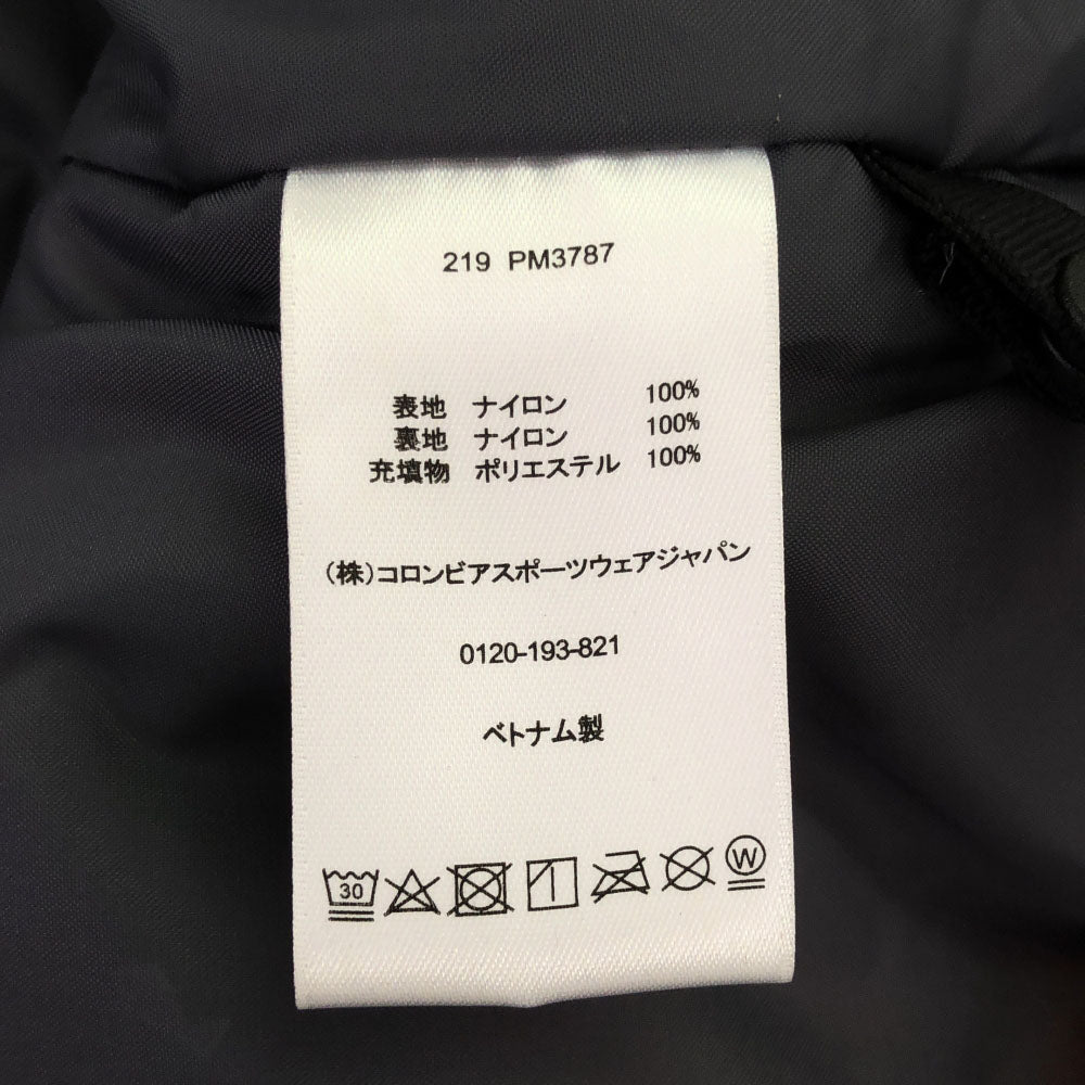 Columbia コロンビア アウトドア 219 PM3787 フーデッド 中綿ジャケット M ブラック系 メンズ