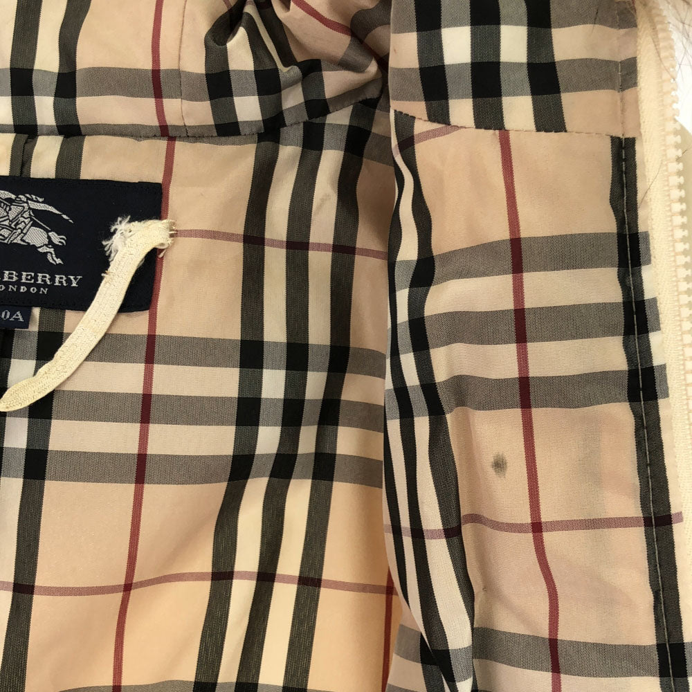 バーバリーロンドン 三陽商会 コート 160A ホワイト系 BURBERRY LONDON キッズ