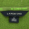 ランズエンド ハイネック ハーフジップ フリースジャケット XL グリーン LANDS' END プルオーバー メンズ