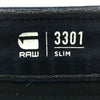 ジースターロウ 3301 SLIM スリムデニムパンツ w28 G-STAR RAW ボタンフライ ジーンズ レディース